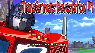 Transformers Devastation Gameplay Ch.1 City Of Ste