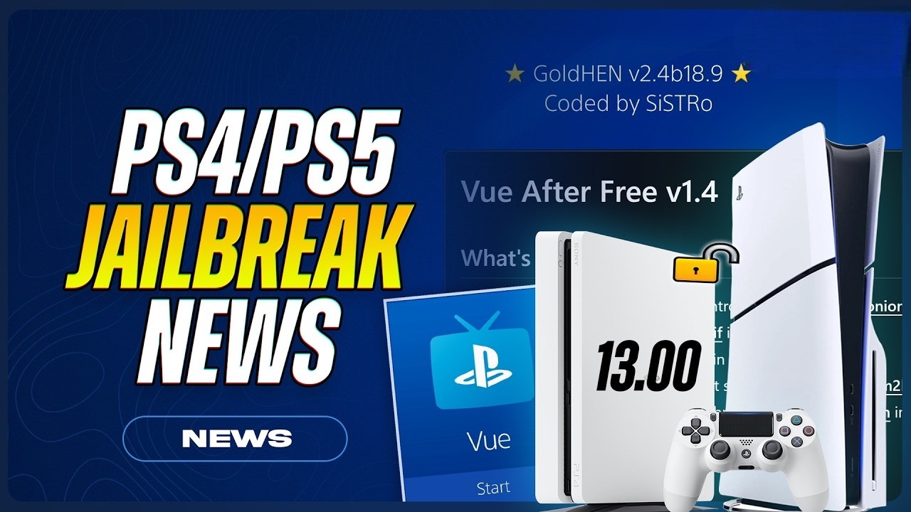 PS5 12.70 EXPLOIT Progress?! GoldHEN 2.4b18.9 Update & PSVue 13.00 Stability Fix Explained!