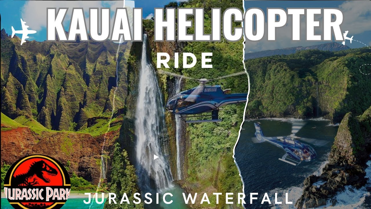 HAWAII - KAUAI from the Skies 🌴 Helicopter Tour of the Garden Island ...