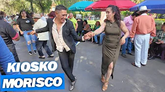 Baile 14 de Septiembre en Kiosko Morisco, Santa María la Ribera, Ciudad de México | 4K 60p | PARTE 1