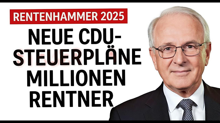 NEU 2025: CDU plant automatische Steuer auf Renten – Was Sie jetzt wissen müssen!
