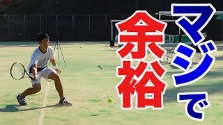 テニス ハーフボレー これで簡単 ハーフボレーに自信をつけてネットに出まくろう Youtube