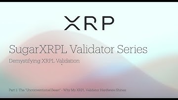 🛠️ XRPL Validator Series (Part 1) | The Hardware Setup That Outperforms Data Centers