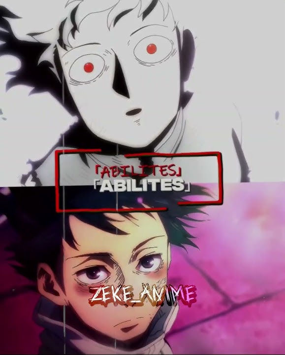 Mob Vs Yuta//Who Is Strongest?? #anime #animedebates #alightmotion #animeedit