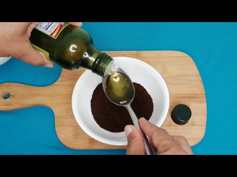 Aplícate café con aceite de oliva en el rostro, y eliminaras manchas espinillas y arrugas Mascarilla casera de café, aceite de oliva y azúcar: ¡una combinación perfecta para una piel radiante!