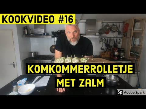 Video: Roze Zalm Met Komkommersaus