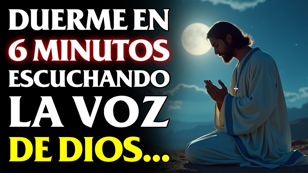 🙏💤HERMOSOS SALMOS para DORMIR toda la NOCHE - Duerme en Paz escuchando la voz de Dios
