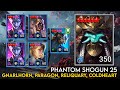 Phantom shogun 25 gnarlhorn paragon reliquary coldheart  raid shadow legends guide