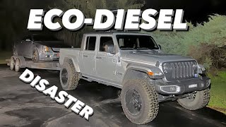 12,000 mile Eco-Diesel Disappointment: 2022 Jeep Gladiator Check Engine Surprise