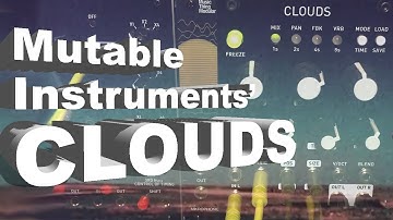 Mutable Instruments CLOUDS clone (Parasite firmware) & Behringer System 55