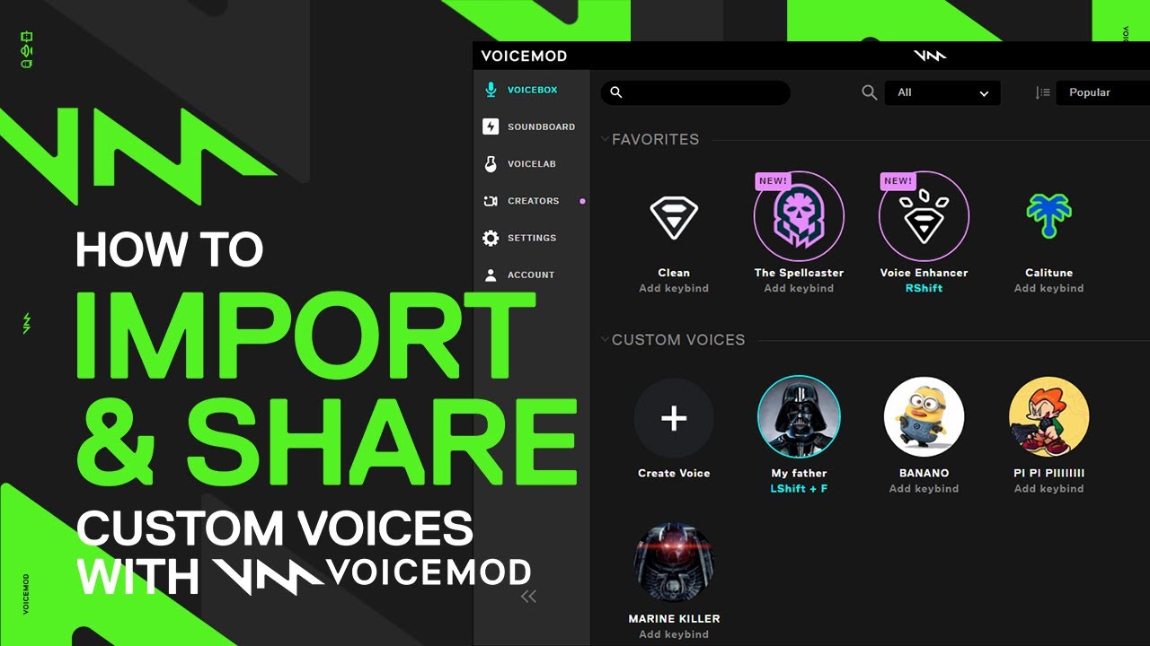 voicemod pro custom woman voice