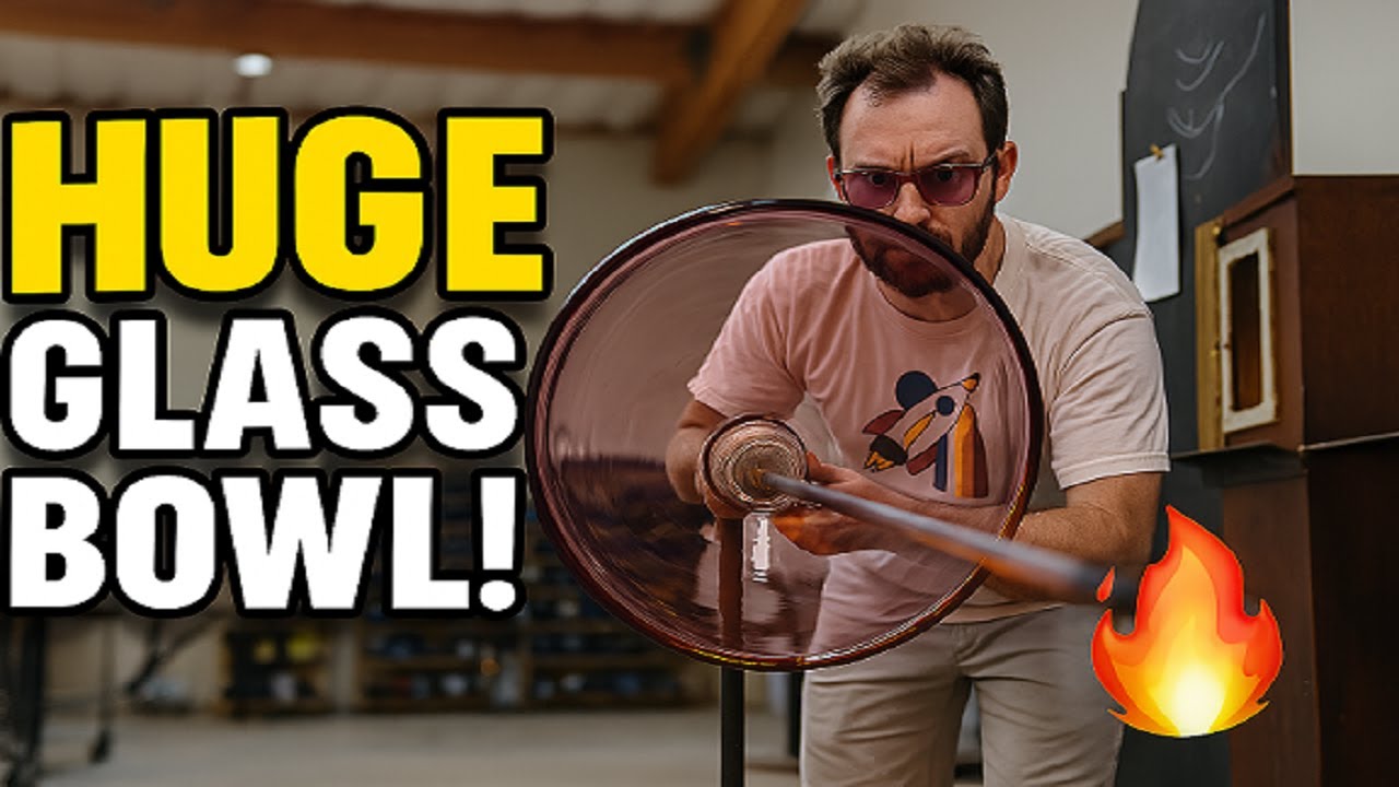 Bring To Life A Glass Bowl Full Process