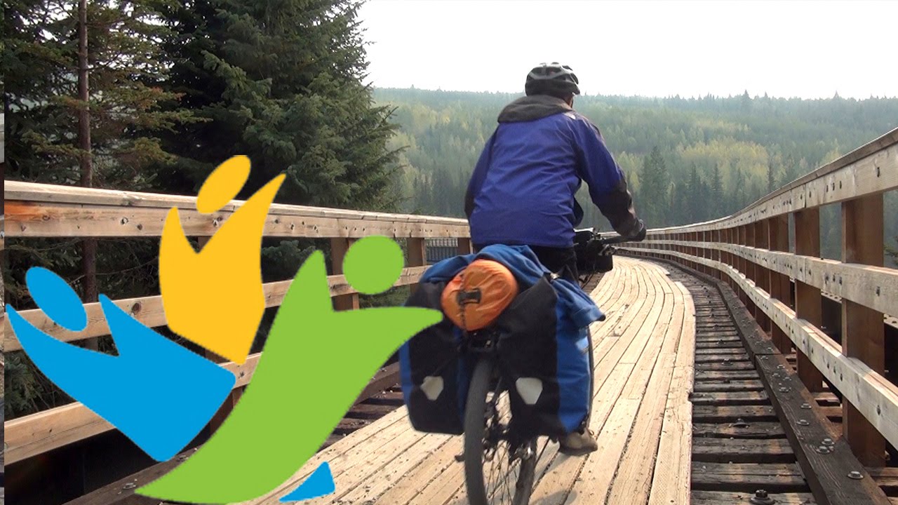 The Kettle Valley Bike Trail From MyraCanyon to Castlegar YouTube