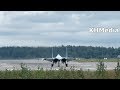 взлёт Су-35 Су-27 Су-25 Кубинка 2017
