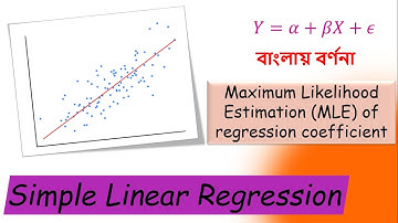 Maximum Likelihood Estimates of Parameters in Simple Linear Regression Model with R code (Part 3/7)