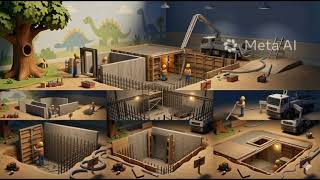 From Sandbox to Luxury Lounge: AI Construction Timelapse 🏗️✨@Tuktuk-Nursery