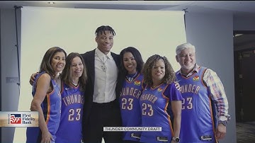 ‘Just Our Way Of Saying Thank You’: Thunder Honors Community Draft Picks