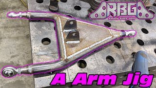 Custom Go Kart A Arm Jig ~ IRS Buggy Ep3