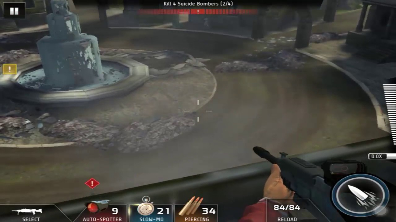 Kill Shot Bravo Region 22 Primary Mission 9 - Kill 4 Suicide Bombers