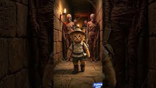 This Kitten Entered a Pyramid Alone… What Happened Next Will Shock You 😱🐱🏜️