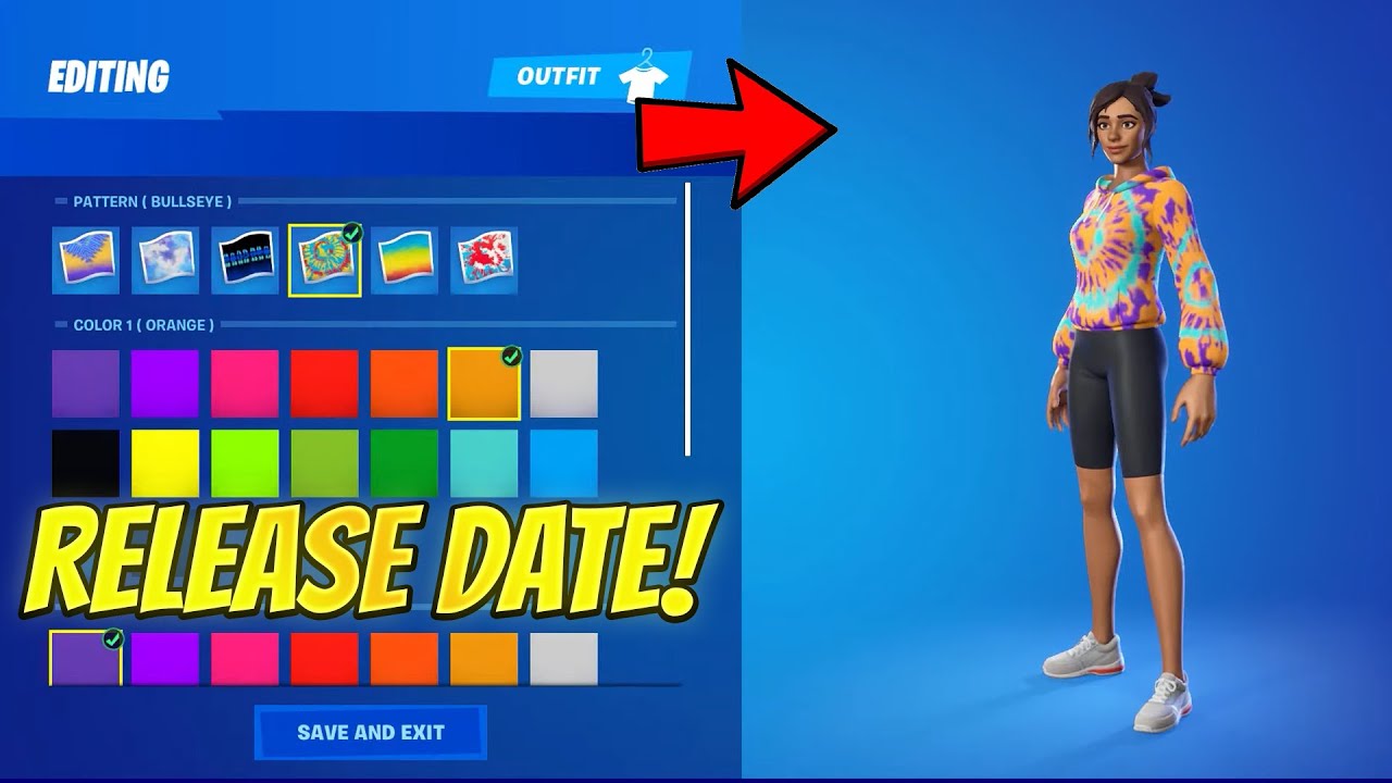 Tie Dye Skins Release Date In Fortnite Item Shop! (Get Far Out Bundle