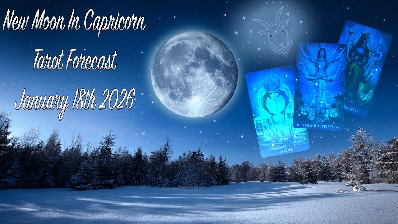 New Moon in Capricorn Tarot Forecast for the Star Signs - January 18th 2026