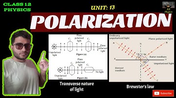 Polarization || Class 12 Physics || Raju Bhusal