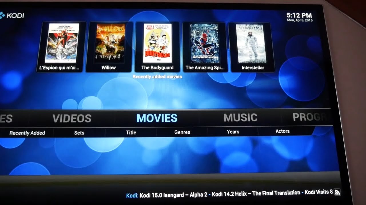 kodi external player android allcast