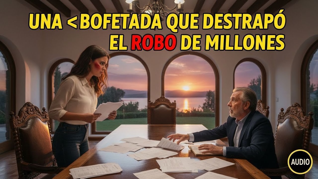 UNA BOFETADA EN LA CENA FAMILIAR, UN SECRETO MILLONARIO ROBADO.