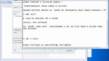 Aula 1-Instalando o checkstyle.wmv
