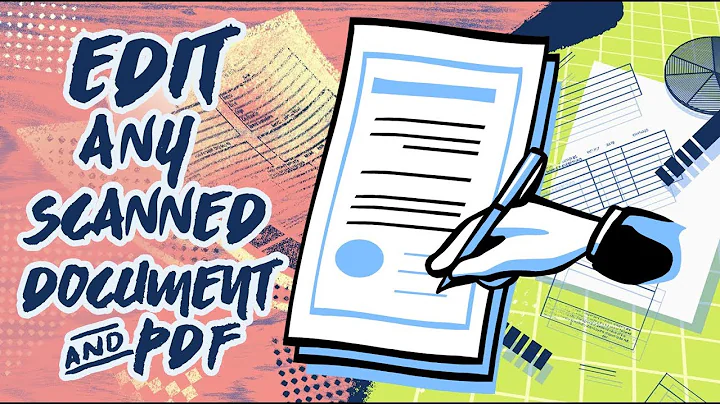 Edit any Scanned Document and PDF | iSkysoft PDF Editor | Windows 7/8/8.1/10 | Simplest Way