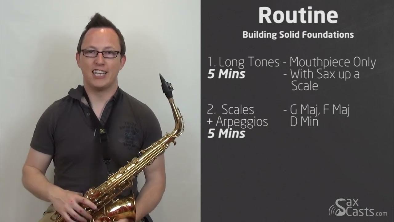 Saxophone Practice Routine Beginner Intermediate YouTube