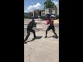 Cop/Officer Boxing with Teen Goes Viral