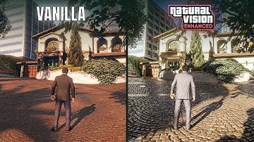 GTA V – Vanilla vs NaturalVision Enhanced | Graphics Comparison