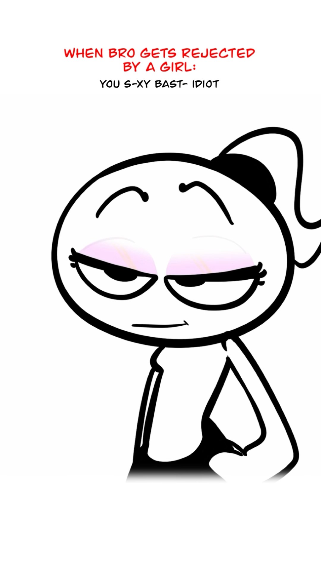 Rejction ? (Animation Meme) Anim: ​⁠@Cartoonimation  #shorts