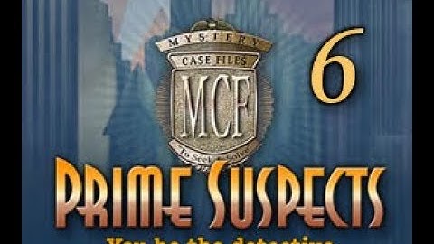 MCF Prime Suspects 6: John Thomas
