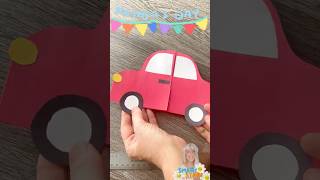 Father’s Day Car Card Craft 🚗 | “You’re Wheelie Great Dad!” DIY Gift for Kids