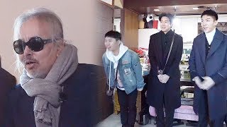 전인권, 압도적 포스로 멤버들 벌벌 떨게하며 첫 등장! @집사부일체 01회 20171231