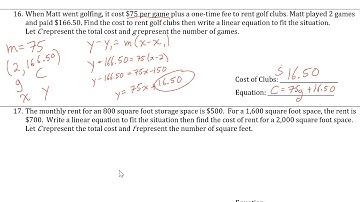 Algebra 1 Unit 7 Exam Review