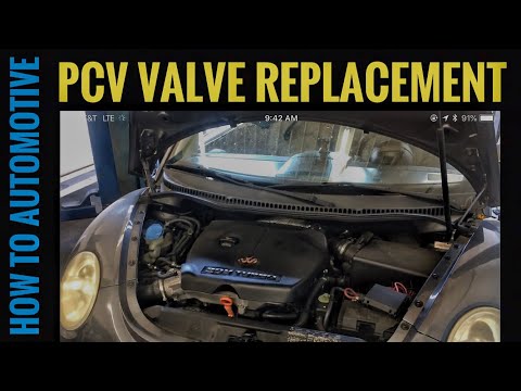 How to Replace the PCV Valve on a Volkswagen Beetle 1.8 Turbo