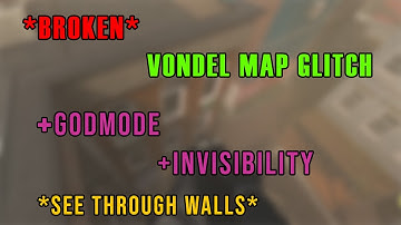 New Vondel Map Glitch Gives You  |  GODMODE And INVISIBLITY | MW2