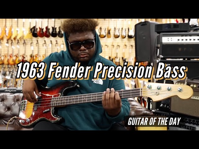 1963 Fender Precision Bass Sunburst | Guitar of the Day