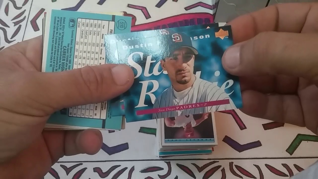 hobby lobby commack Fairfield MLB Box 1 of 3. !!!Tino Martinez Rookie Card!!!