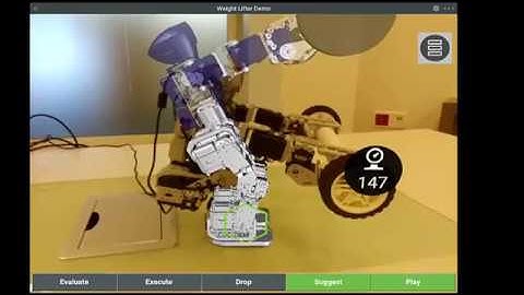 Robot Augmented Reality Experience