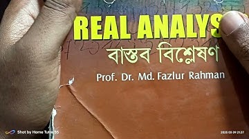Real Analysis Suggestion & বিস্তারিত আলোচনা || honours 3rd year||