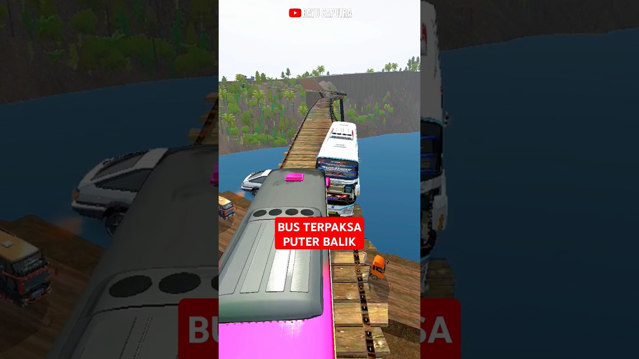 Bus kids panda ucok terpaksa putar balik‼️Bus simulator indonesia 