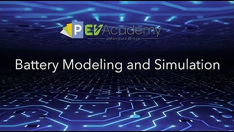 Battery Modeling & Simulation - Live Online Training Program
