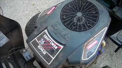 NO SPARK ~ PROBLEM with KOHLER COILS Magnetos ~ Riding Lawnmower COURAGE 26 hp TWIN cylinder Engine