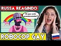 RUSSA REAGINDO E ANALISANDO ROBOCOP GAY - MAMONAS ASSASSINAS 🔥