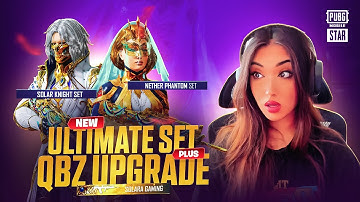 NEW NETHER PHANTOM QBZ + ULTIMATE SET 🔥 || PLUME GLOW SPIN || NETHER PHANTOM + SOLAR KNIGHT SET 🔥